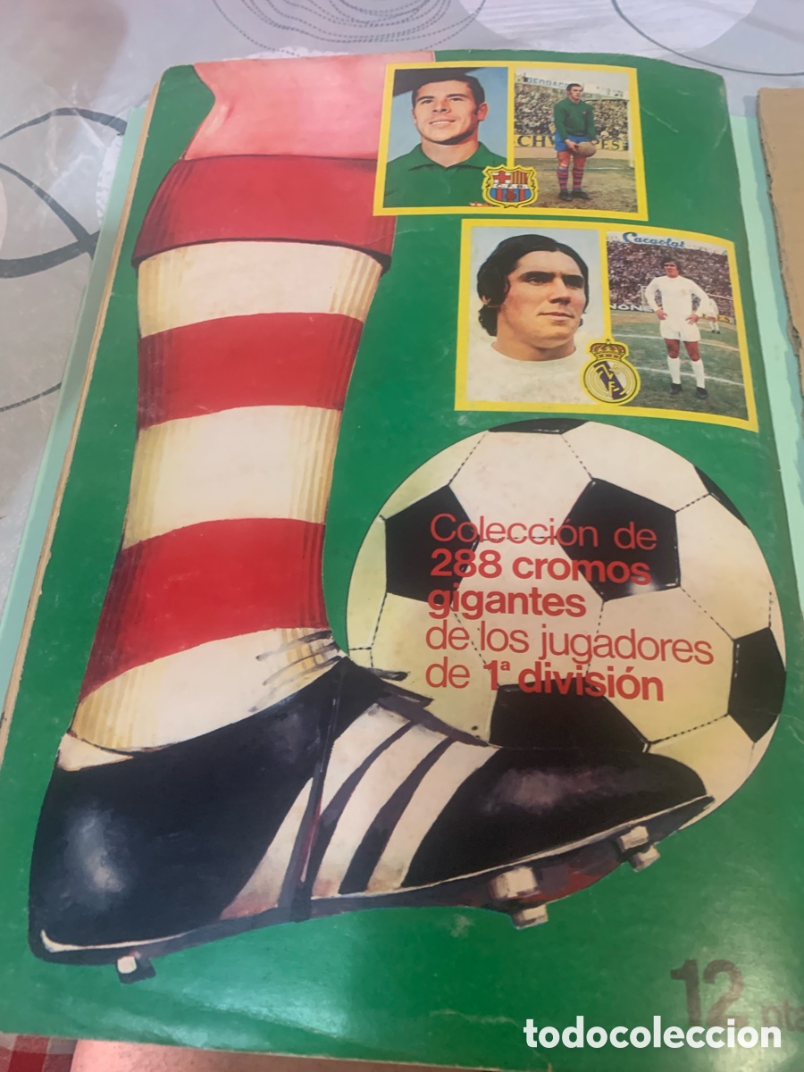 Caderneta de futebol completa: &Aacute;lbum completo este 72-73