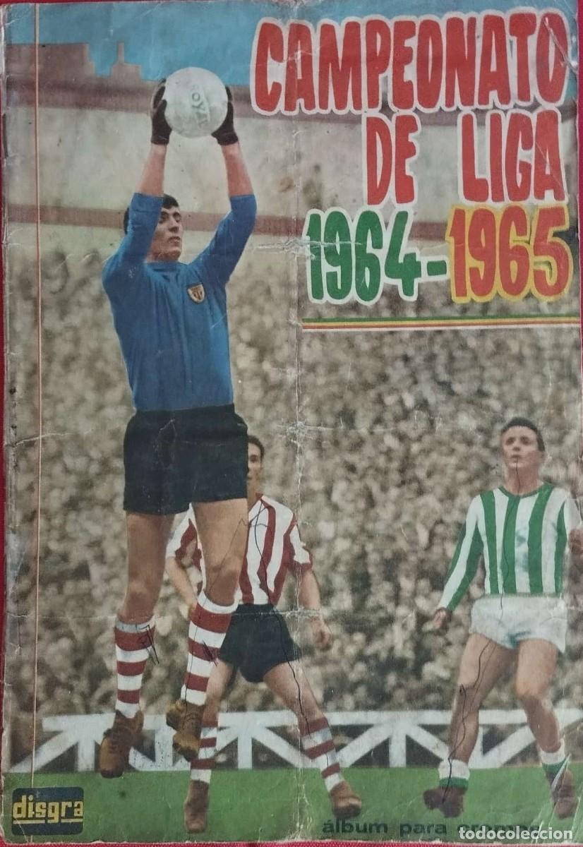 Vollst&auml;ndige Fu&szlig;ballsammelalben: LIGA 64 65 - 1964 1965 - DISGRA/FHER - 256 CROMOS