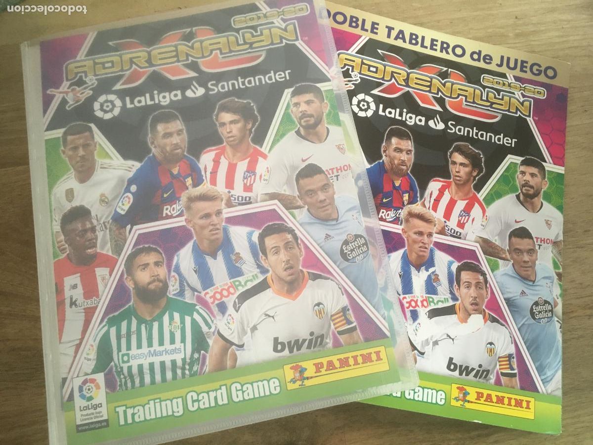 &Aacute;lbum de f&uacute;tbol completo: adrenalyn liga 2019 2020 19 20 album cromos con 568 cromos muy buen estado messi