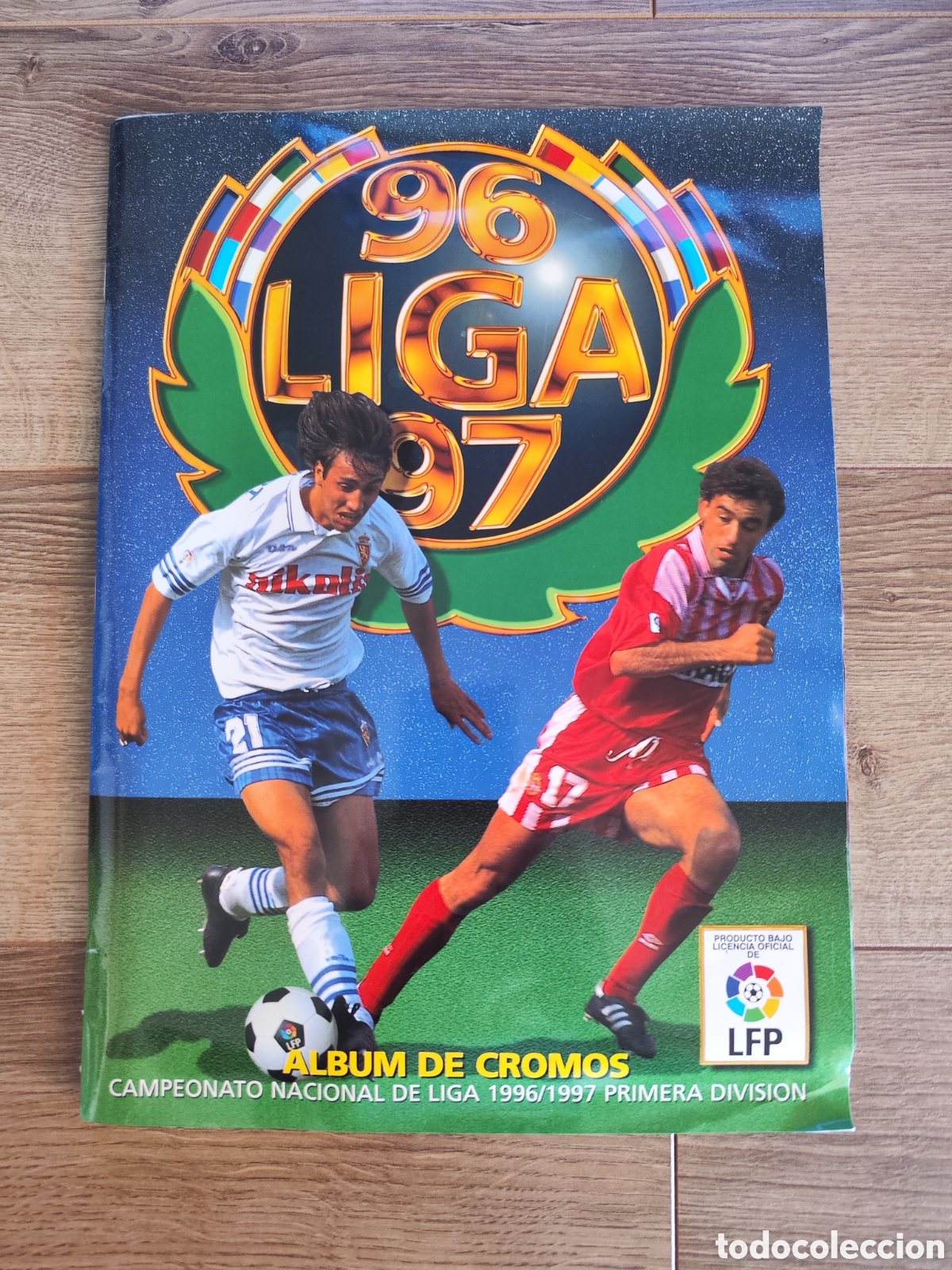 &Aacute;lbum de f&uacute;tbol completo: &Aacute;lbum liga ediciones este 96-97