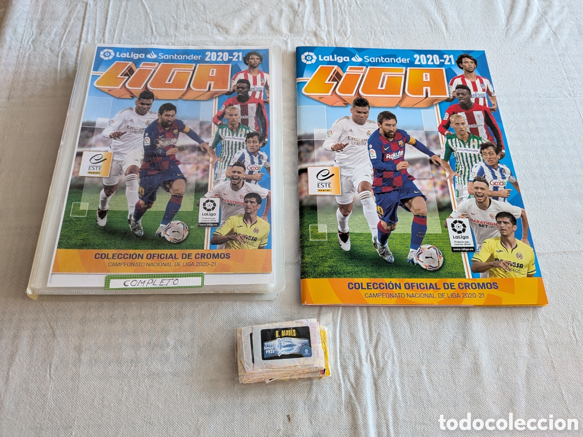 &Aacute;lbum de f&uacute;tbol completo: ALBUM COMPLETO SIN PEGAR TODO LO EDITADO Y TODOS LOS CHICLES LIGA ESTE 2020/21 PERFECTO ESTADO