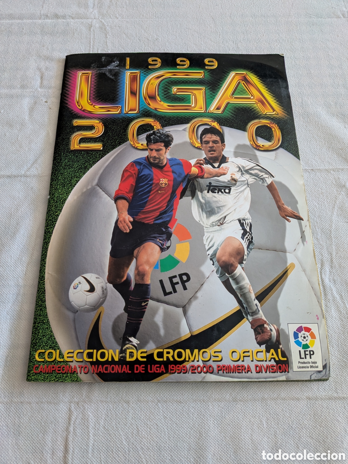 &Aacute;lbum de f&uacute;tbol completo: ALBUM FUTBOL - LIGA ESTE 1999-2000 - COMPLETO - CON LOS COLOCA Y ULTIMOS FICHAJE, COMPLETO