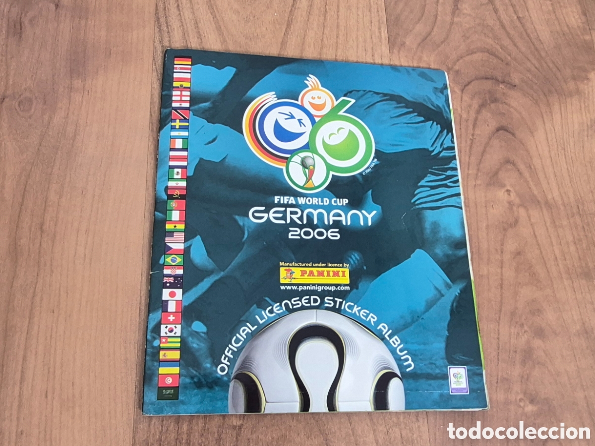 &Aacute;lbum de f&uacute;tbol completo: Album VENEZUELA COMPLETO Alemania 2006. Panini.