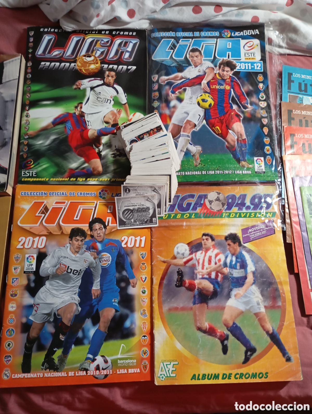 Album de football complet: Albunes de f&uacute;tbol liga espa&ntilde;ola