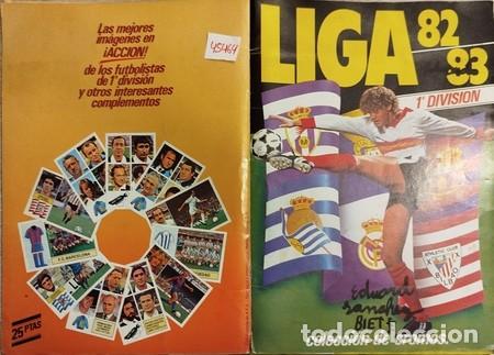 &Aacute;lbum de f&uacute;tbol completo: &Aacute;lbum 'LIGA 82/83' de Ed. ESTE con 315 cromos, muy completo. Conservaci&oacute;n normal.