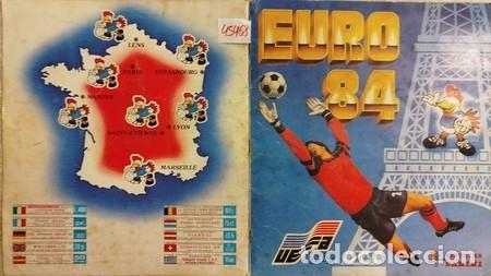 Album de football complet: &Aacute;lbum 'EURO 84' completo con 258 cromos de PANINI. Conservaci&oacute;n normal.