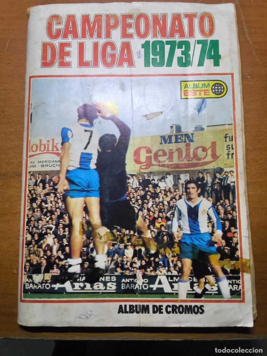 &Aacute;lbum de f&uacute;tbol completo: ALBUN ESTE 73-74 COMPLETO