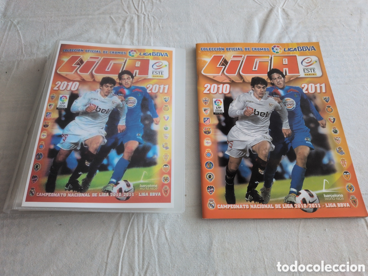 &Aacute;lbum de f&uacute;tbol completo: COLECCION COMPLETA SIN PEGAR LIGA 2010-2011 10-11 COLECCIONES ESTE.MESSI...