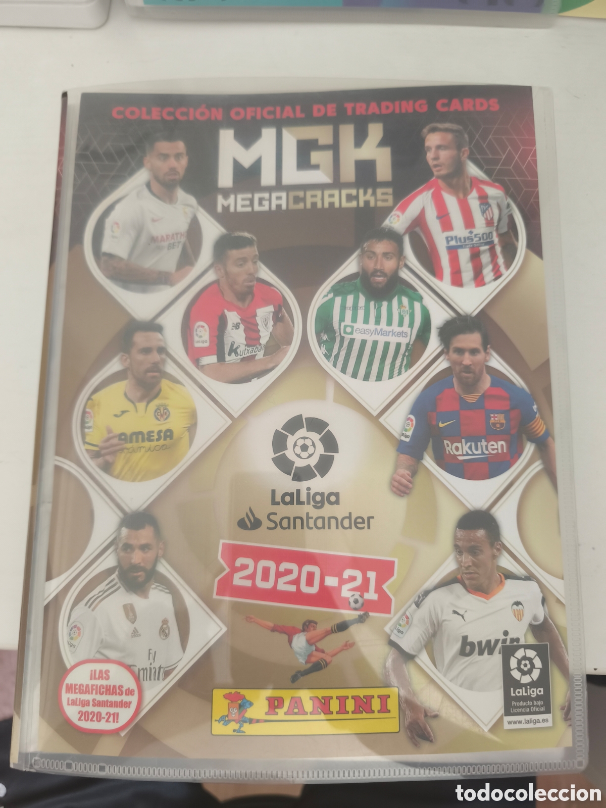 &Aacute;lbum de f&uacute;tbol completo: Album megacraks 20/21 competo