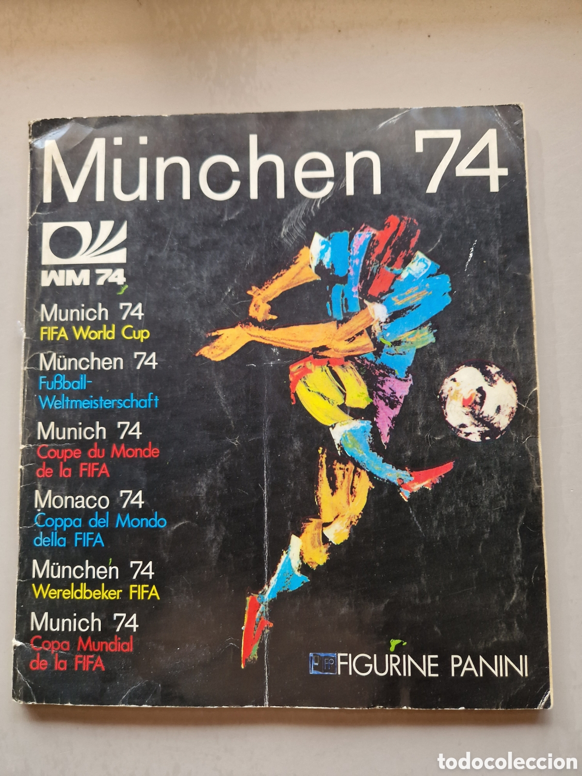 &Aacute;lbum de f&uacute;tbol completo: ALBUM MUNDIAL MUNICH 1974 74 PANINI WORLD CUP COMPLETO