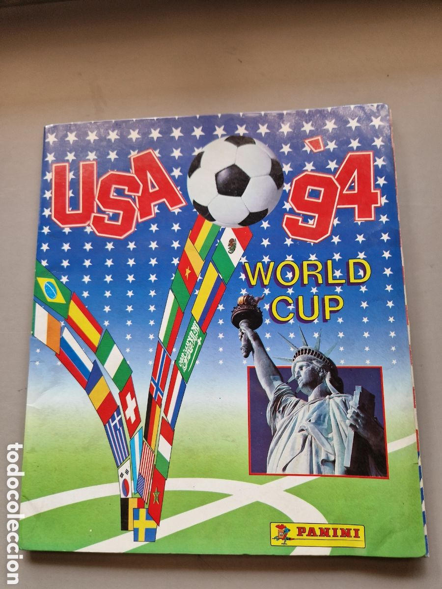 &Aacute;lbum de f&uacute;tbol completo: ALBUM COMPLETO MUNDIAL USA 94 1994 WORLD CUP