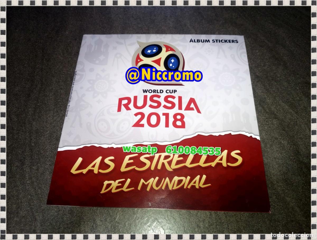 &Aacute;lbum de f&uacute;tbol completo: album world cup russia 2018 estrellas mundial fifa ed titanes 18 completo ver fotos niccromo