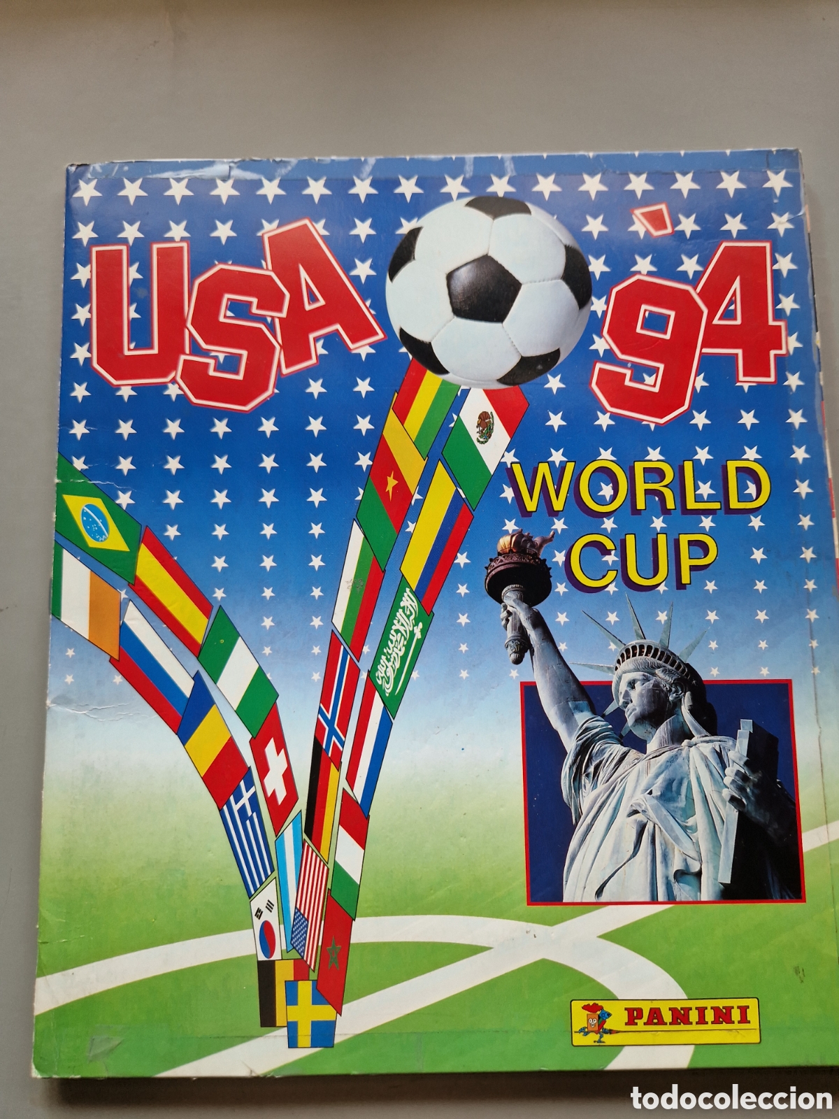 &Aacute;lbum de f&uacute;tbol completo: ALBUM COMPLETO MUNDIAL 94 1994 WORLD CUP USA SIN ESCRITOS MARADONA