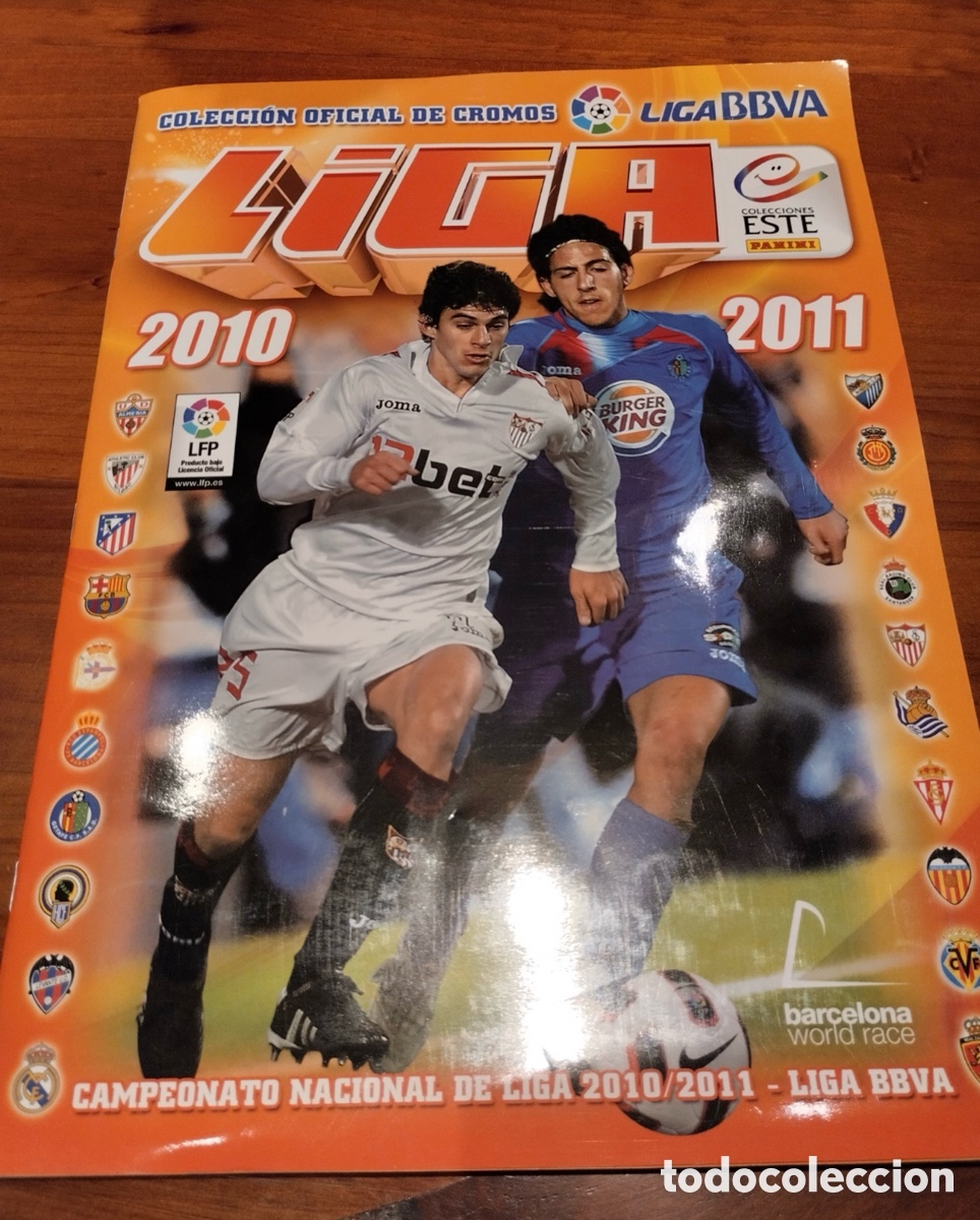 &Aacute;lbum de f&uacute;tbol completo: &Aacute;LBUM LIGA 2010-2011