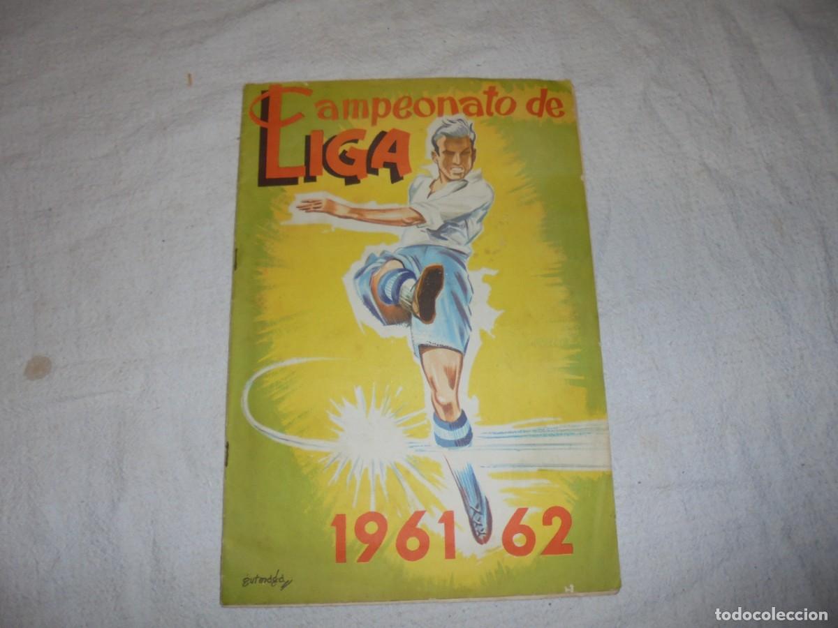 &Aacute;lbum de f&uacute;tbol completo: magnifico antiguo album de futbol de disgra completo campeonato de liga 1961-62
