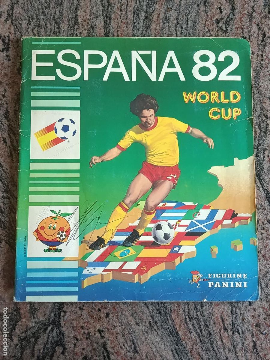 &Aacute;lbum de f&uacute;tbol completo: ALBUM FUTBOL COMPLETO PANINI. ESPA&Ntilde;A 82 WORLD CUP.