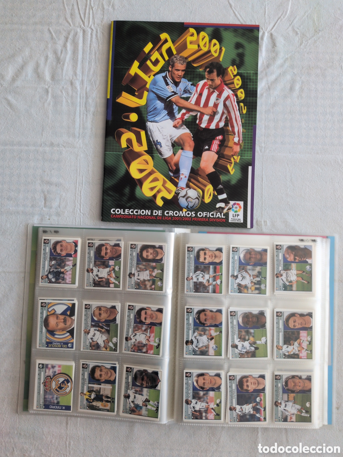 &Aacute;lbum de f&uacute;tbol completo: ESTE 2001-2002 COLECCION COMPLETA SIN PEGAR 01-02 509 CROMOS NUEVOS NUNCA PEGADOS + ALBUM PLANCHA...