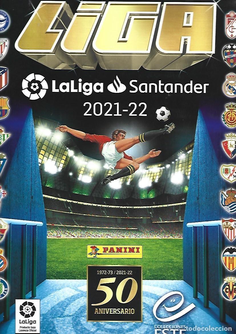 &Aacute;lbum de f&uacute;tbol completo: Liga 2021-22, Panini /Este, con 669 cromos