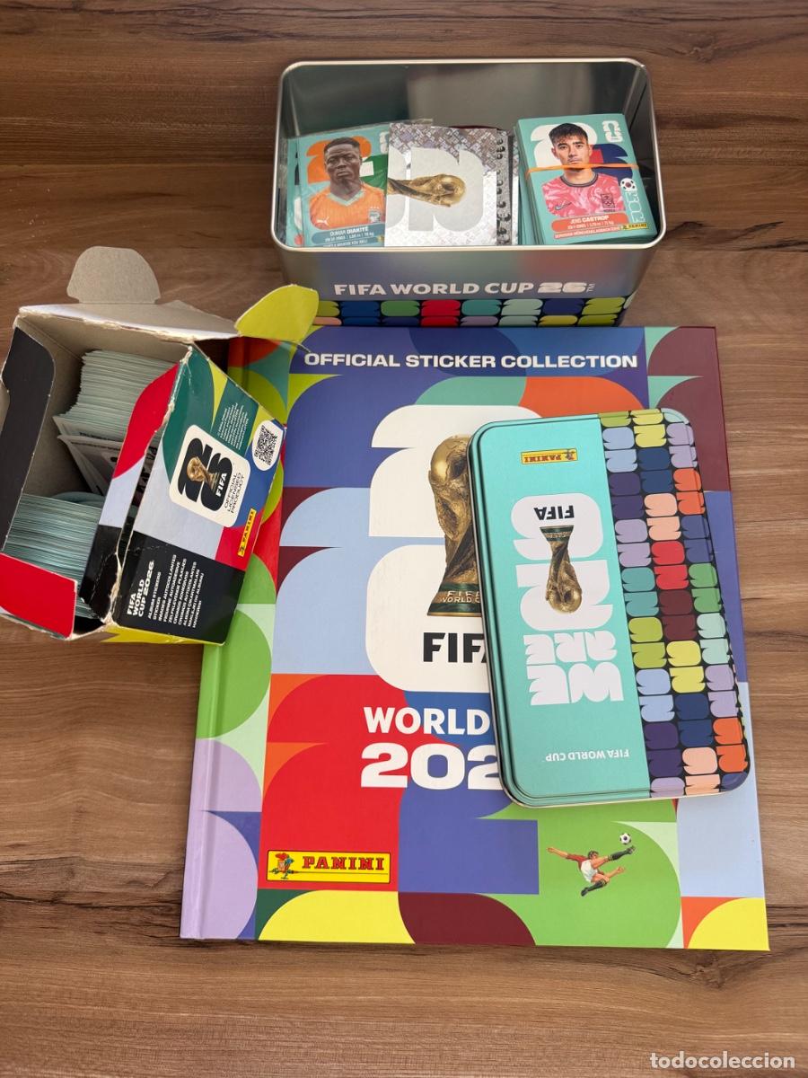 &Aacute;lbum de f&uacute;tbol completo: PANINI MUNDIAL 2026 CROMOS