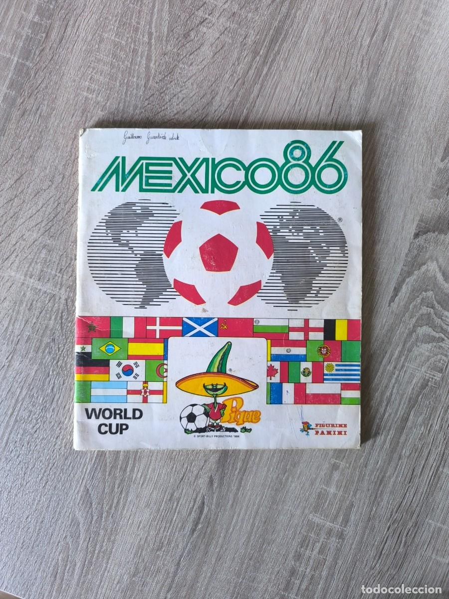 &Aacute;lbum de f&uacute;tbol completo: ​&Aacute;lbum Panini M&eacute;xico 86 Original - Completo - Incluye Maradona