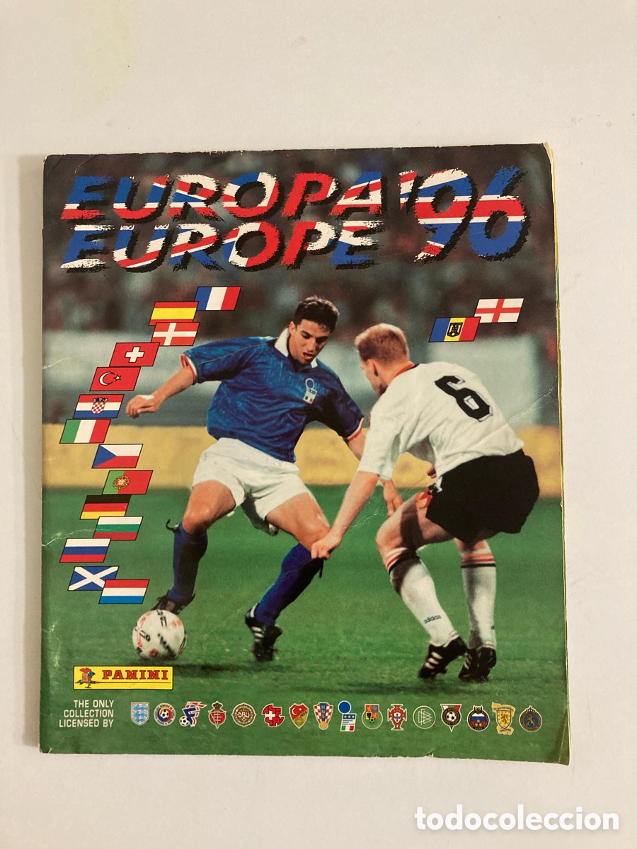 &Aacute;lbum de f&uacute;tbol completo: Album completo Euro 96-Eurocopa 1996-Panini