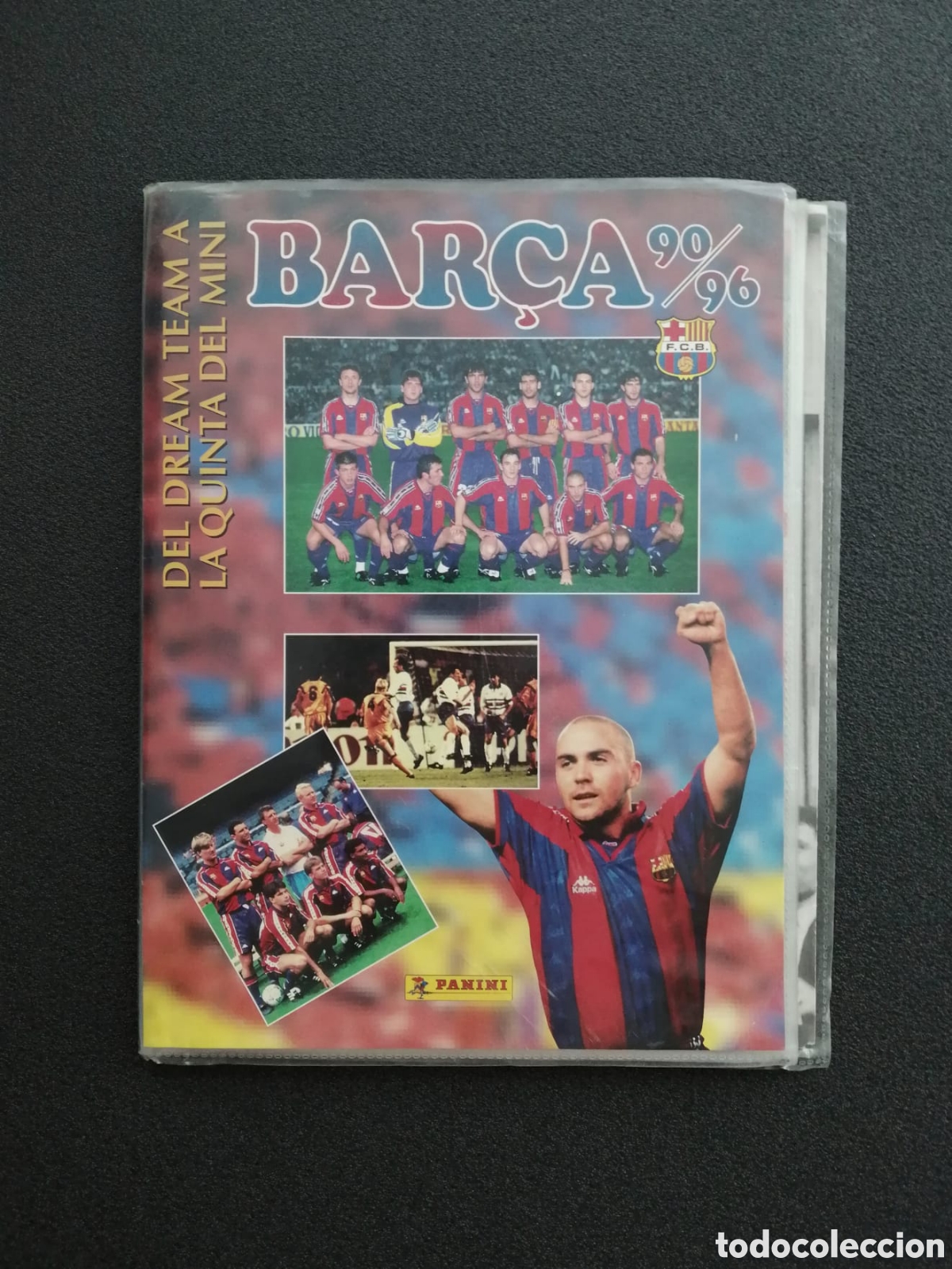 &Aacute;lbum de f&uacute;tbol completo: &Aacute;lbum Bar&ccedil;a 90/96 Panini