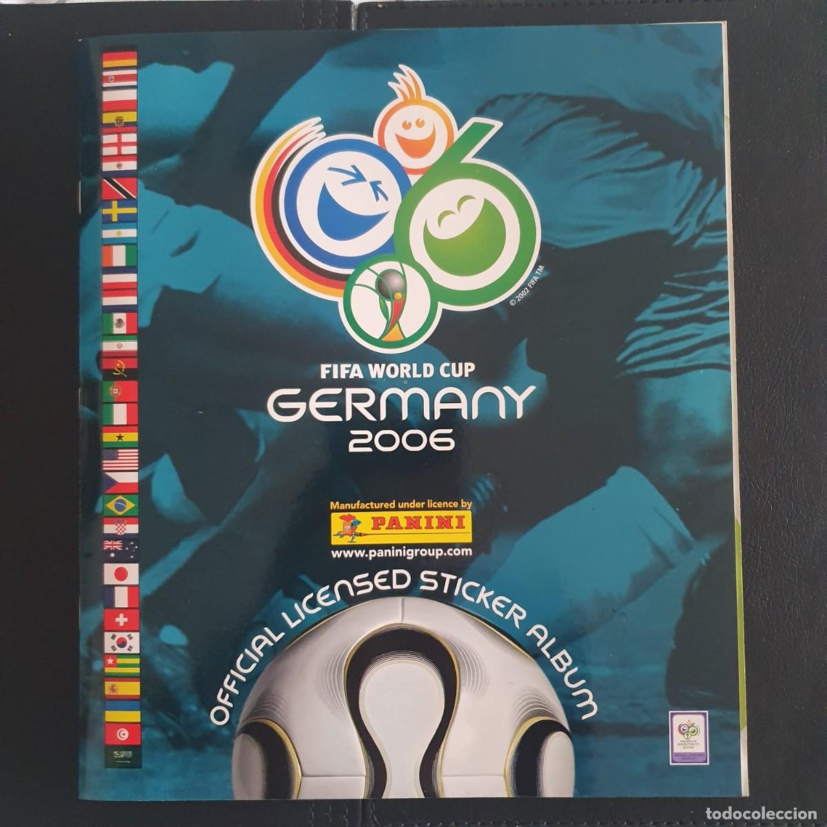 &Aacute;lbum de f&uacute;tbol completo: ALBUM MUNDIAL FUTBOL 2006 GERMANY PANINI COMPLETO IMPECABLE MESSI