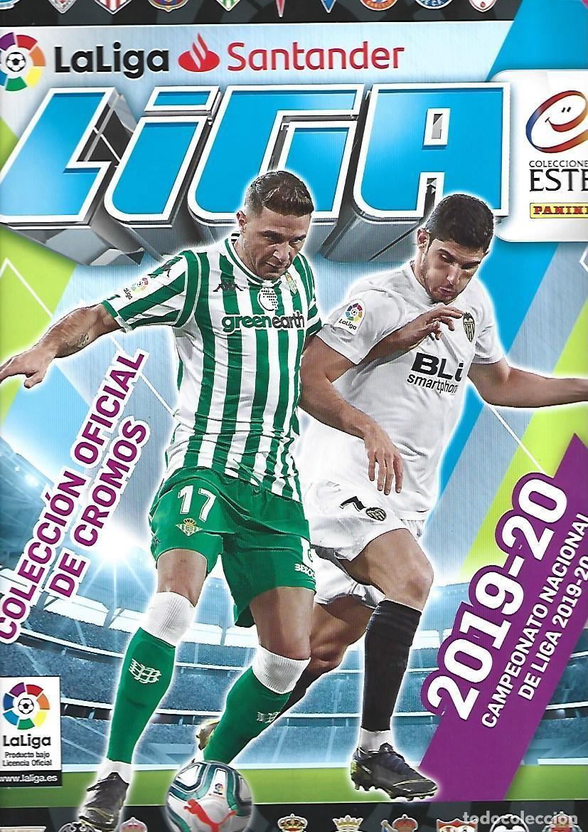 &Aacute;lbum de f&uacute;tbol completo: Liga 2019-20, Este/Panini, completo, 565 cromos, todo lo editado, muy buen estado