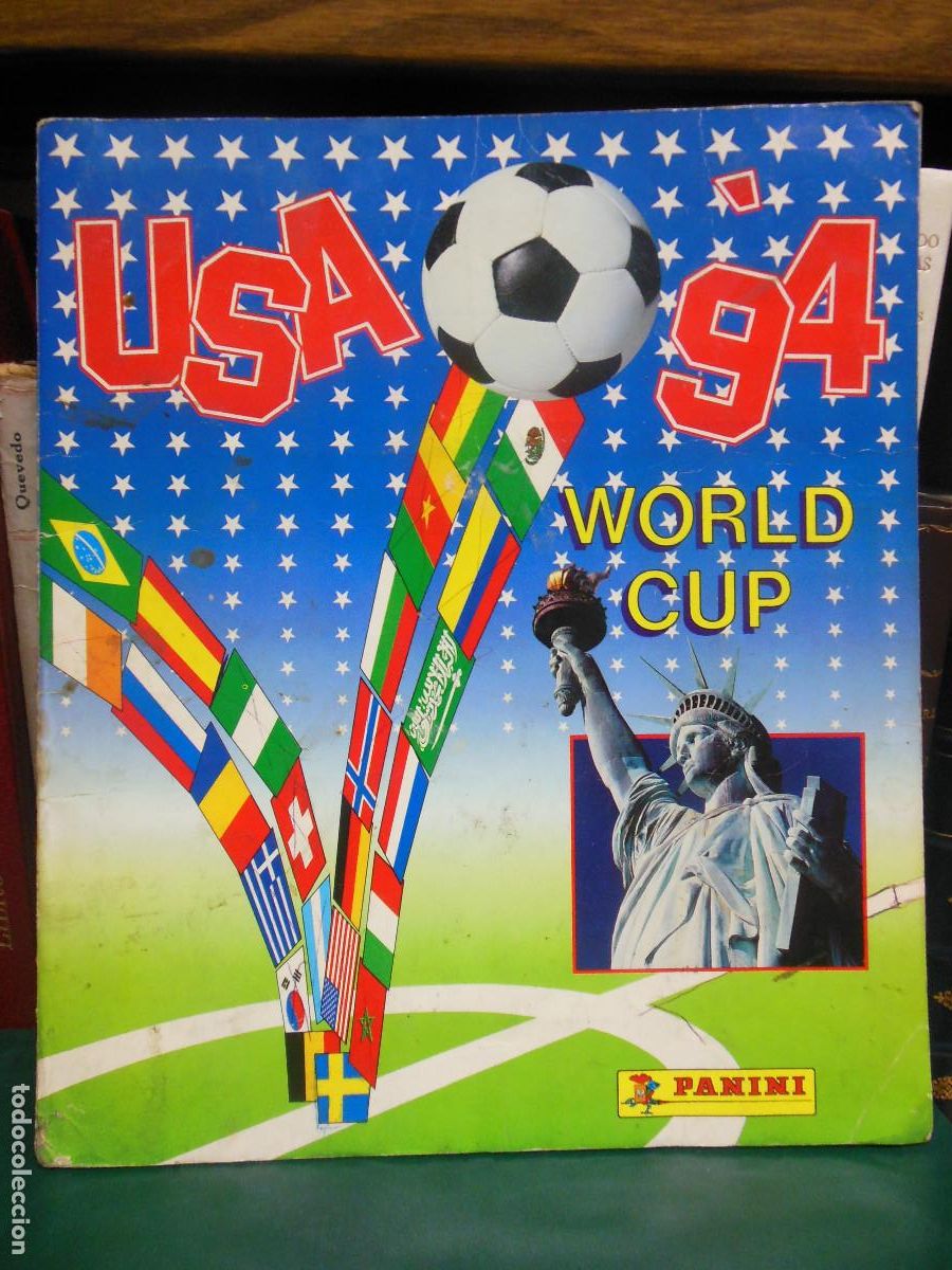 &Aacute;lbum de f&uacute;tbol completo: ALBUM DE CROMOS COMPLETO FUTBOL USA 94 1994 WORLD CUP COPA MUNDO ESPA&Ntilde;A BRASIL ARGENTINA MARADONA