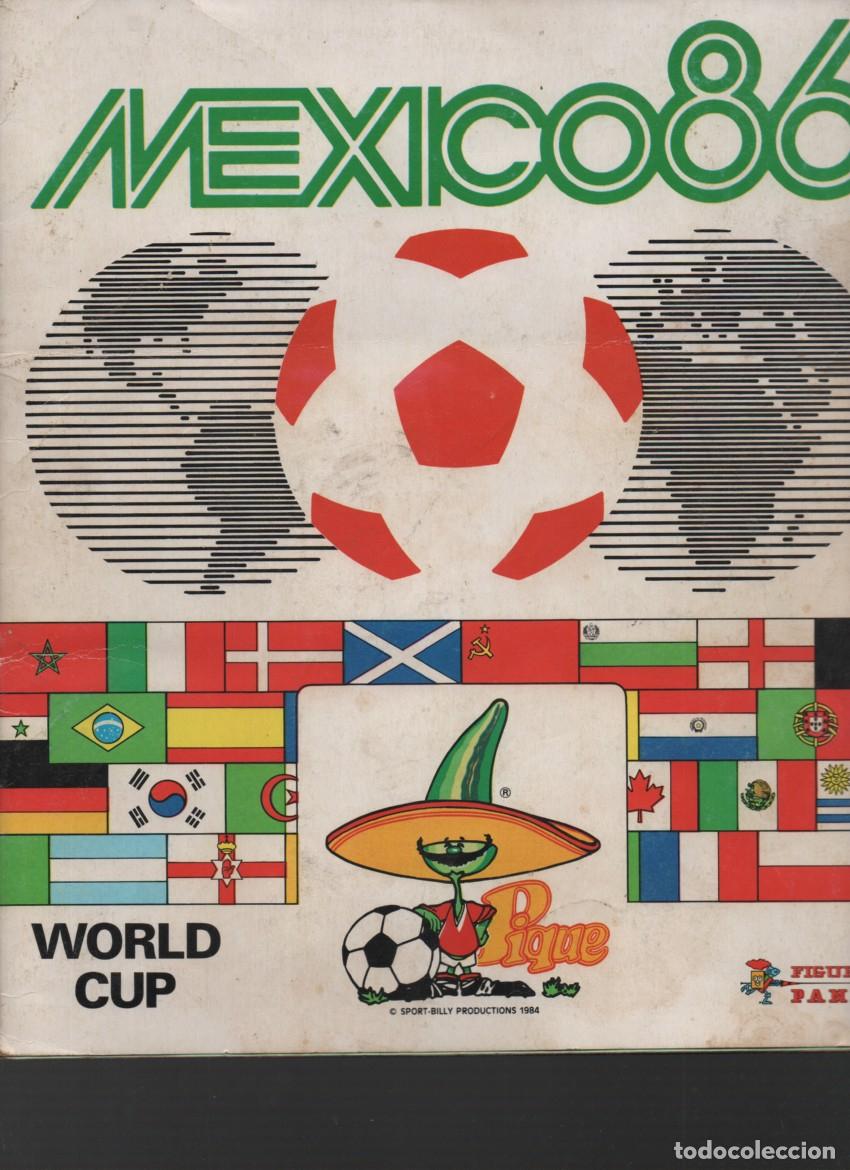 &Aacute;lbum de f&uacute;tbol completo: ALBUM CROMOS FUTBOL WORLD CUP. MEXICO 86. COMPLETO. PANINI, 1986