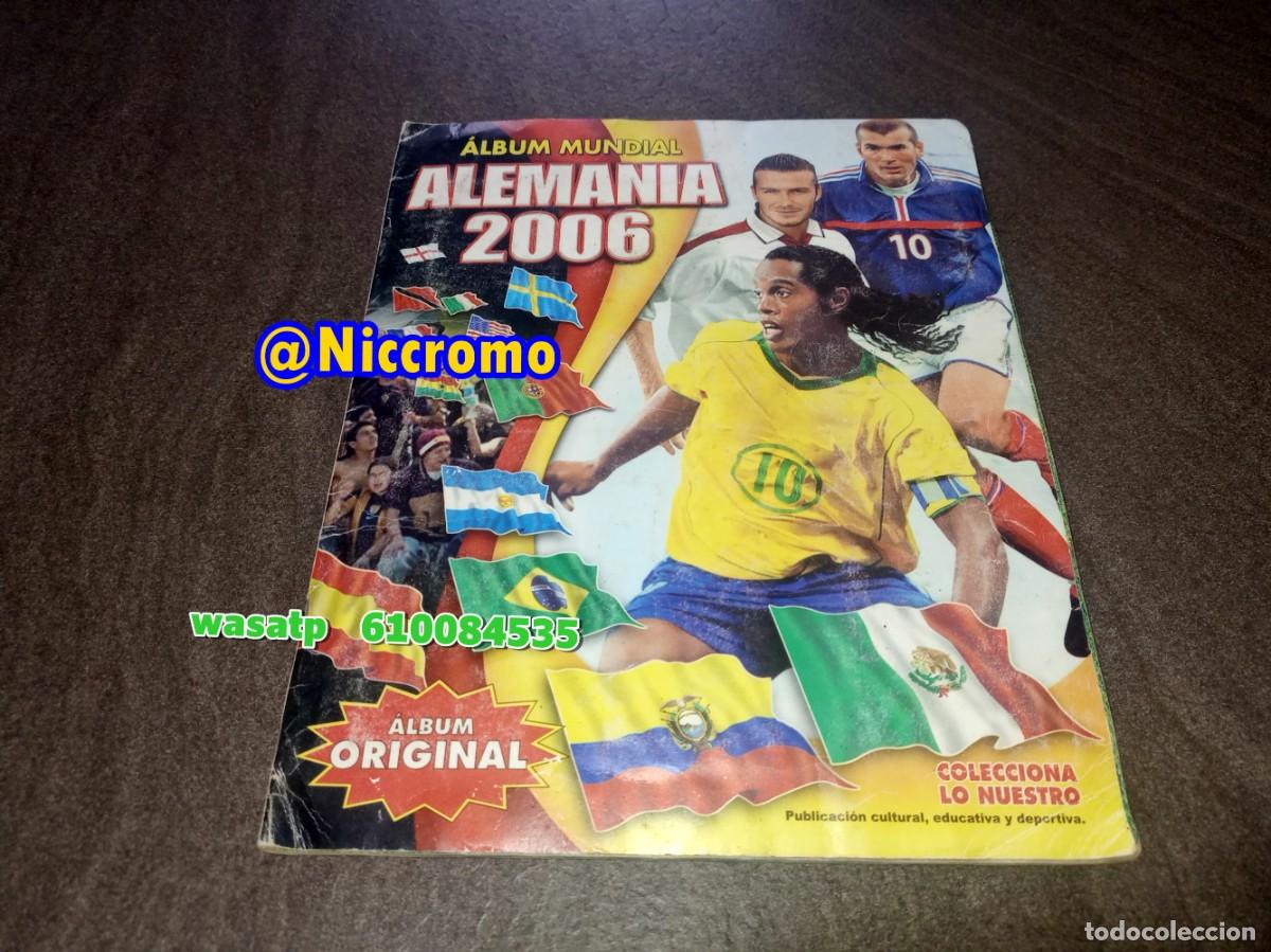 &Aacute;lbum de f&uacute;tbol completo: album world cup alemania 2006 messi debut mundial fifa navarrete 06 completo ver fotos niccromo