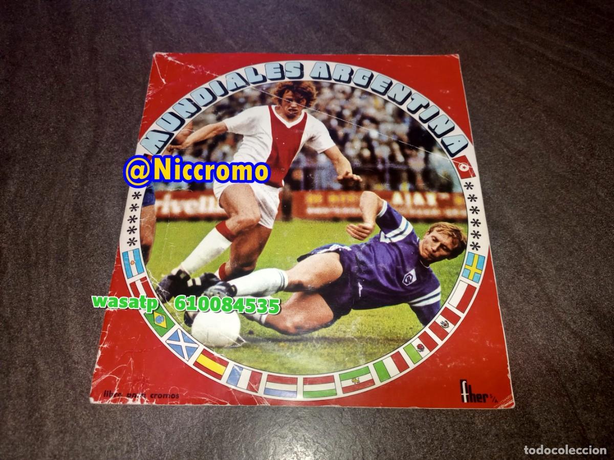 &Aacute;lbum de f&uacute;tbol completo: album world cup mundiales argentina 1978 mundial fifa fher 78 completo ver fotos niccromo
