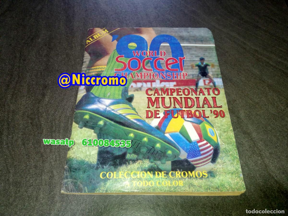 &Aacute;lbum de f&uacute;tbol completo: album world cup italia 1990 mundial fifa navarrete 90 completo ver fotos niccromo