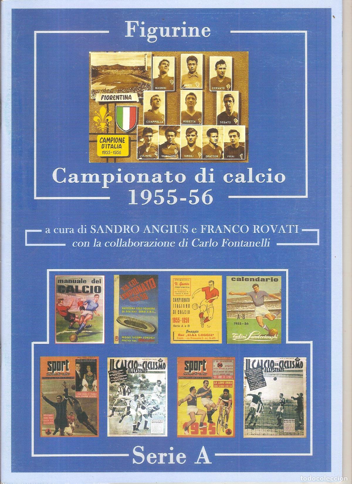 &Aacute;lbum de f&uacute;tbol completo: ALBUM CROMOS CAMPIONATO DI CALCIO 1955/56 FACSIMIL