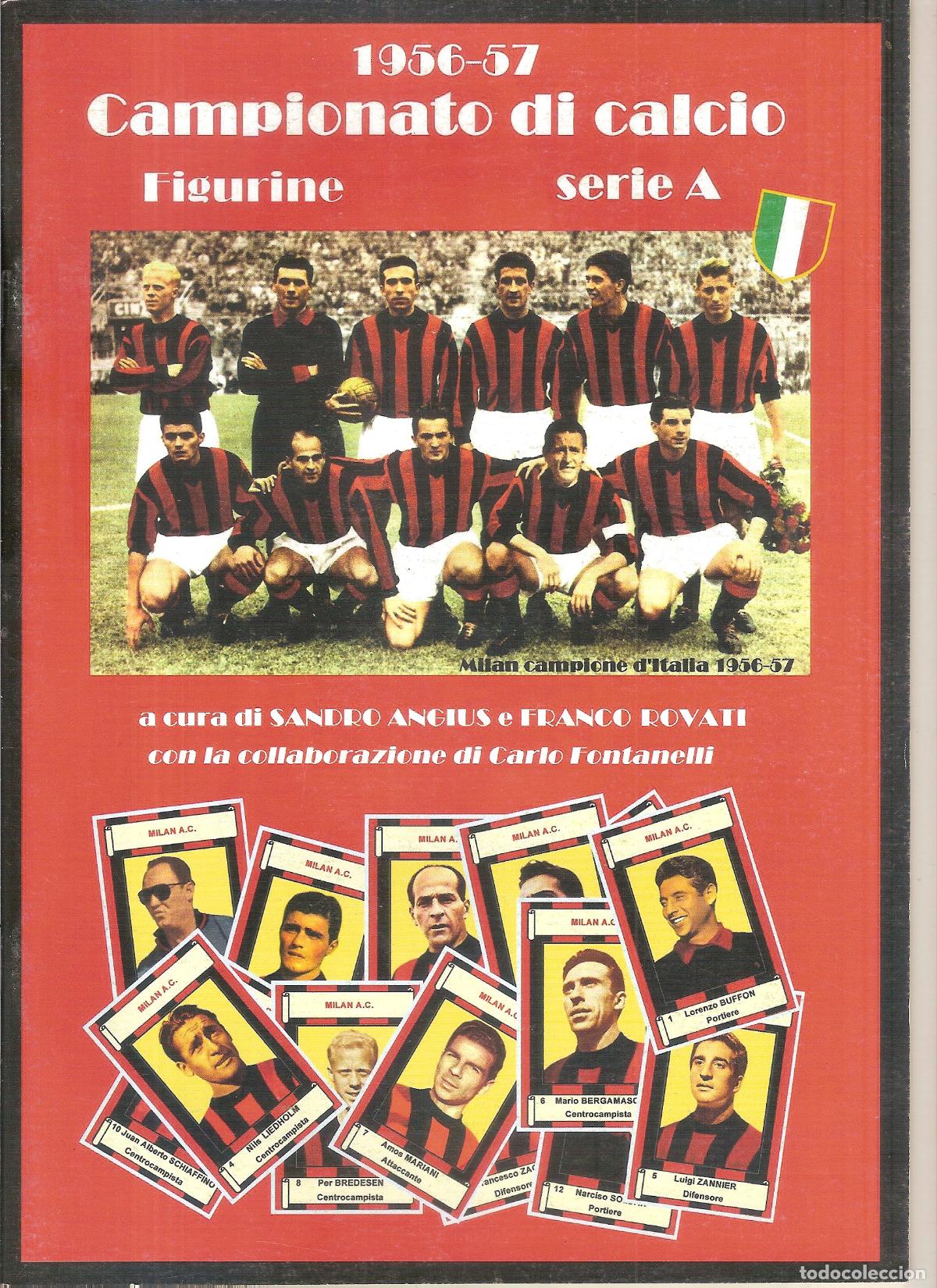 &Aacute;lbum de f&uacute;tbol completo: ALBUM CROMOS CAMPIONATO DI CALCIO 1956/57 FACSIMIL