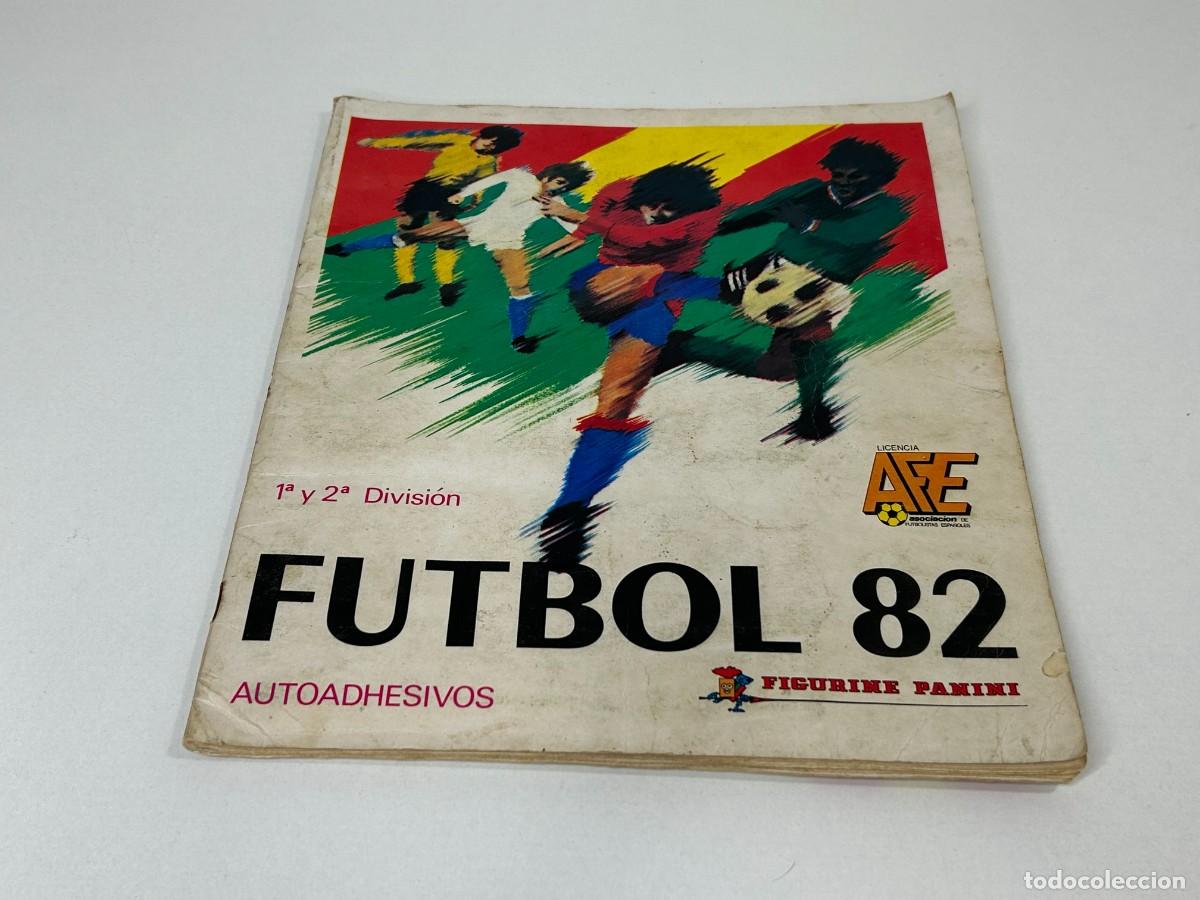 &Aacute;lbum de f&uacute;tbol completo: ALBUM CROMOS FUTBOL 82 AFE PANINI COMPLETO