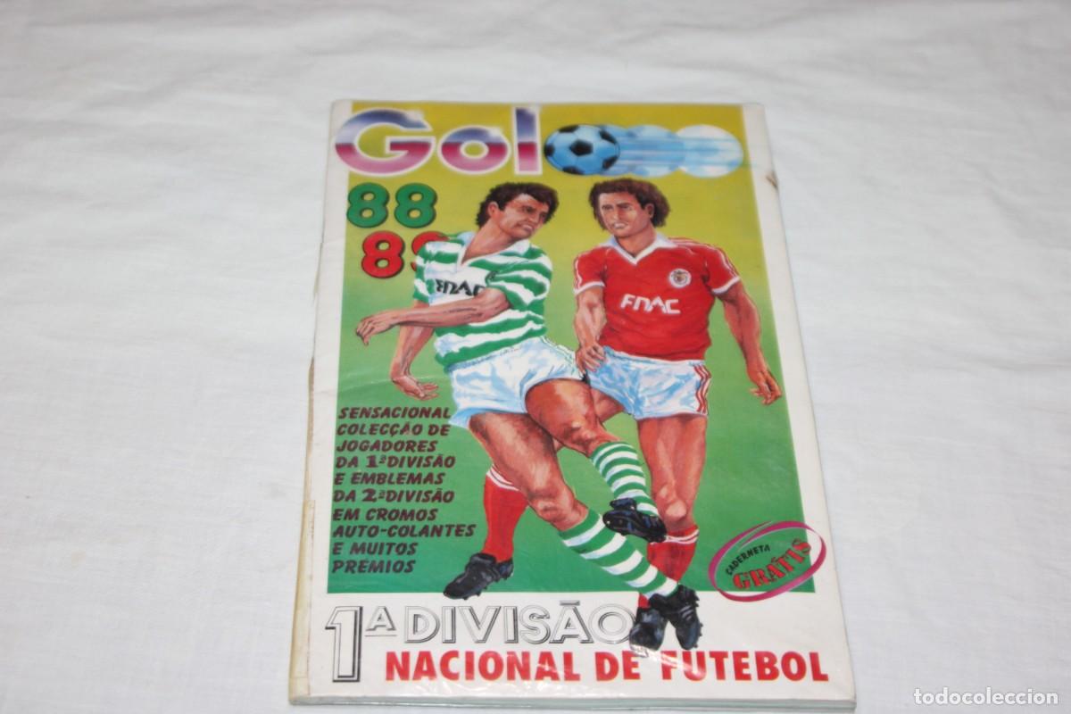 &Aacute;lbum de f&uacute;tbol completo: &Aacute;LUBM CROMOS GOLO 88/89 PORTUGAL - 100% COMPLETO - ESTADO DE MUSEO (Muy Raro)
