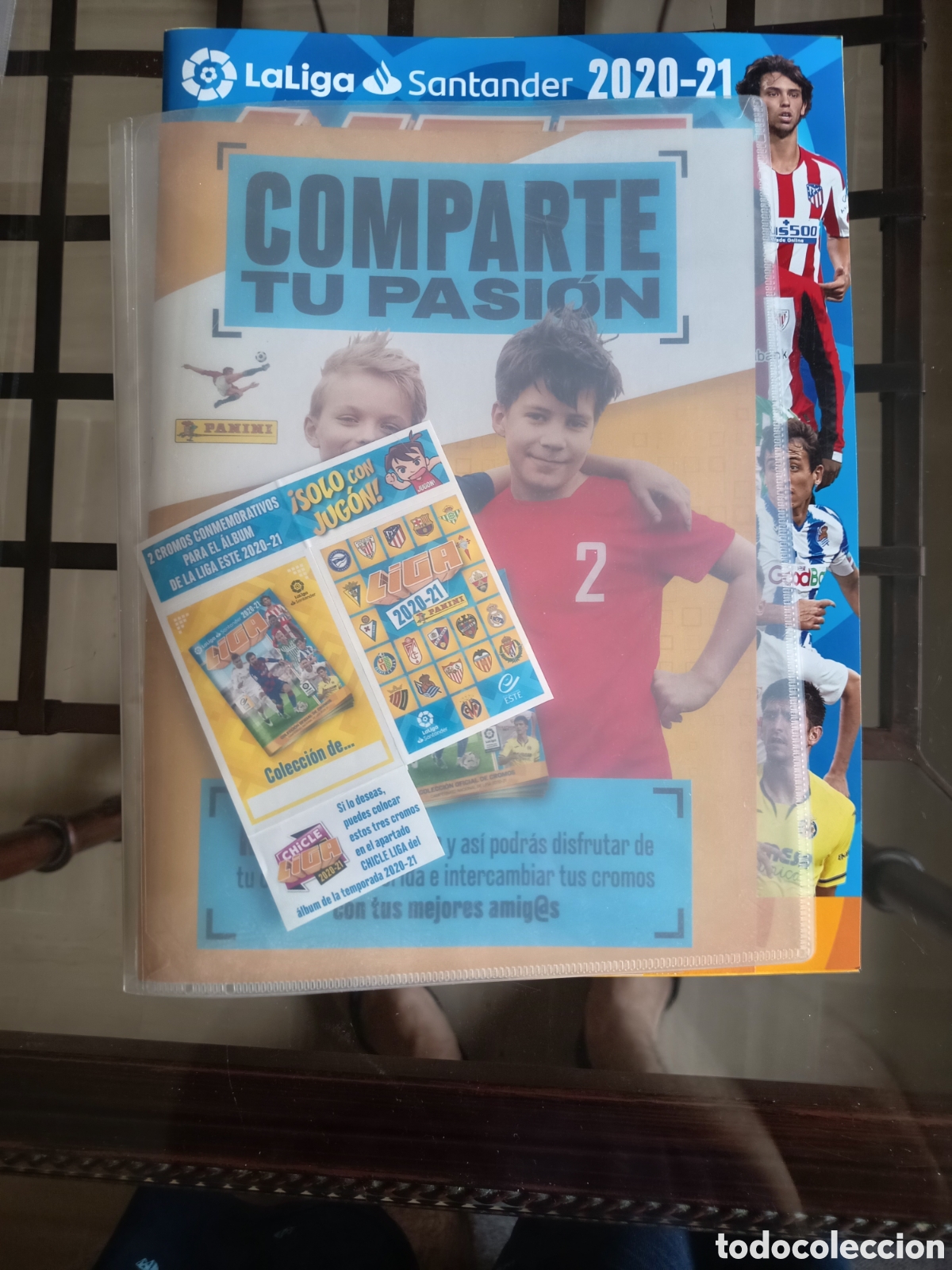 &Aacute;lbum de f&uacute;tbol completo: 2020-21.Liga Este Completo sin pegar