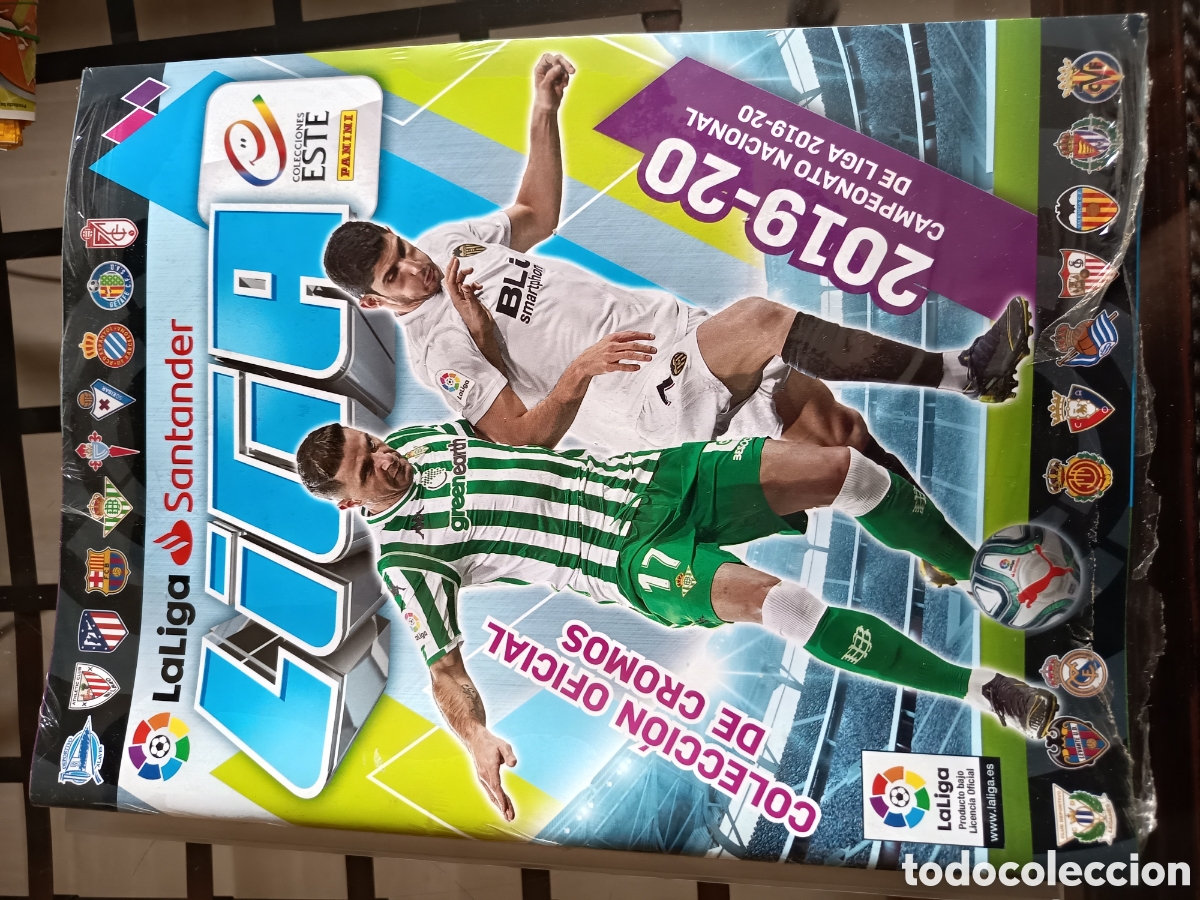 &Aacute;lbum de f&uacute;tbol completo: 2019-20 Liga Este completo sin pegar