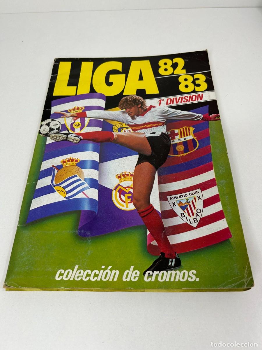 &Aacute;lbum de f&uacute;tbol completo: ALBUM FUTBOL LIGA 88/83 ESTE CON MUCHOS DOBLES,COLOCAS Y FICHAJES SIN PEGAR