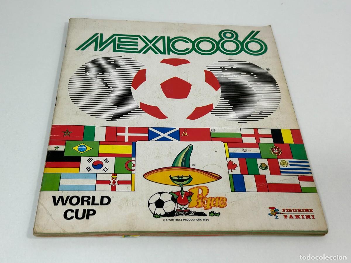 &Aacute;lbum de f&uacute;tbol completo: ALBUM FUTBOL MEXICO 86 WORLD CUP PANINI COMPLETO,MARADONA
