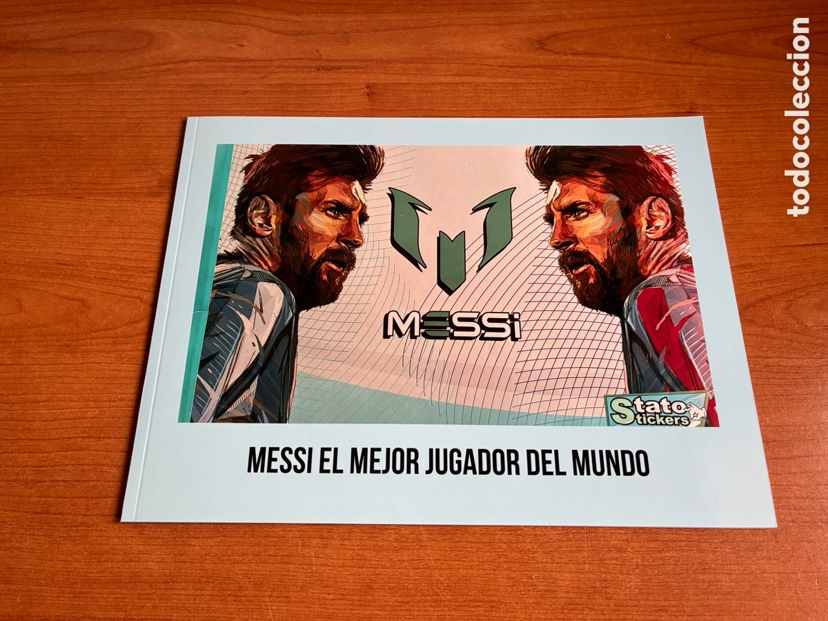 &Aacute;lbum de f&uacute;tbol completo: &Aacute;lbum Messi El mejor jugador del mundo