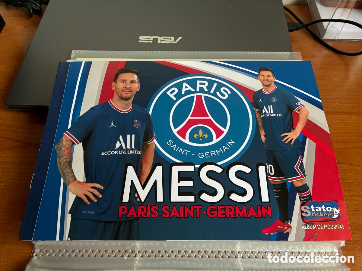 &Aacute;lbum de f&uacute;tbol completo: &Aacute;lbum Messi Paris Saint Germain