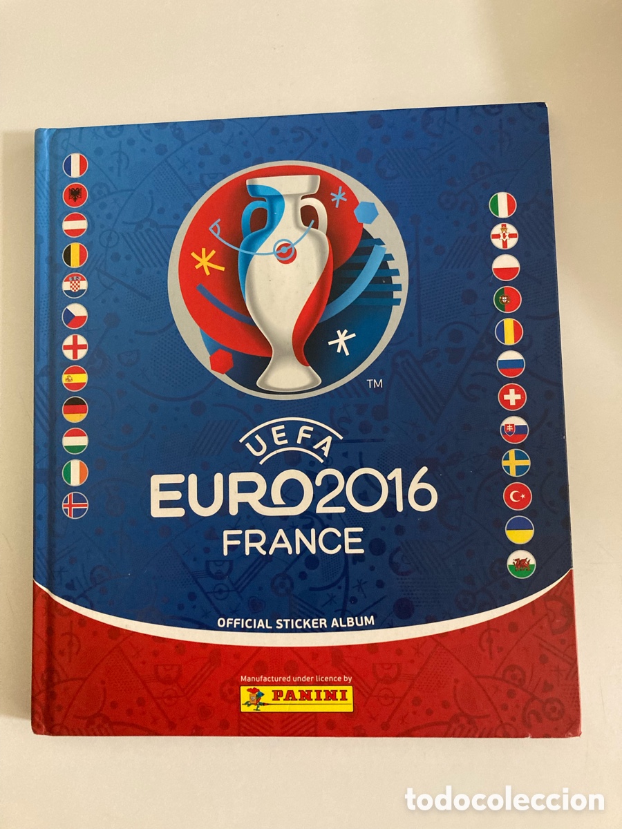 Album de football complet: Album completo Euro Francia 2016-Eurocopa-2016-Hardcover-Panini
