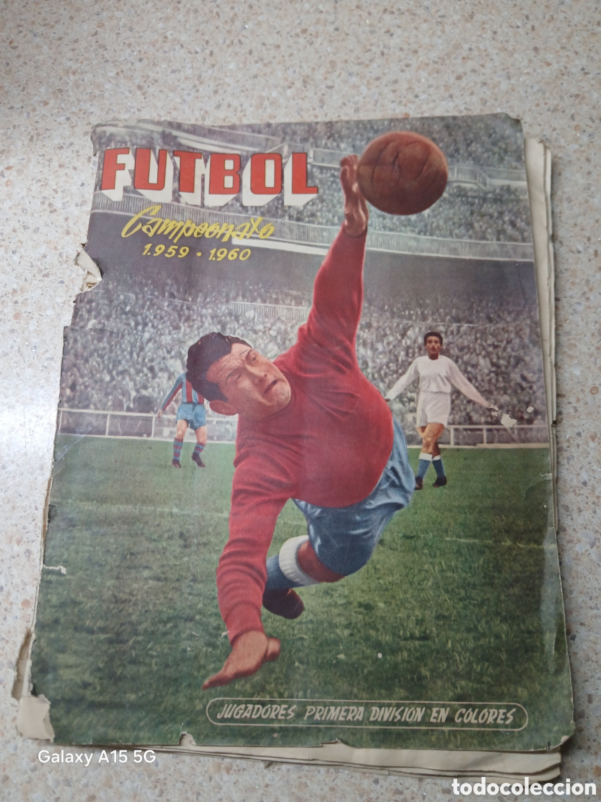 &Aacute;lbum de f&uacute;tbol completo: &Aacute;LBUM FUTBOL CAMPEONATO 1959-1960 EDICIONES FERCA COMPLETO.