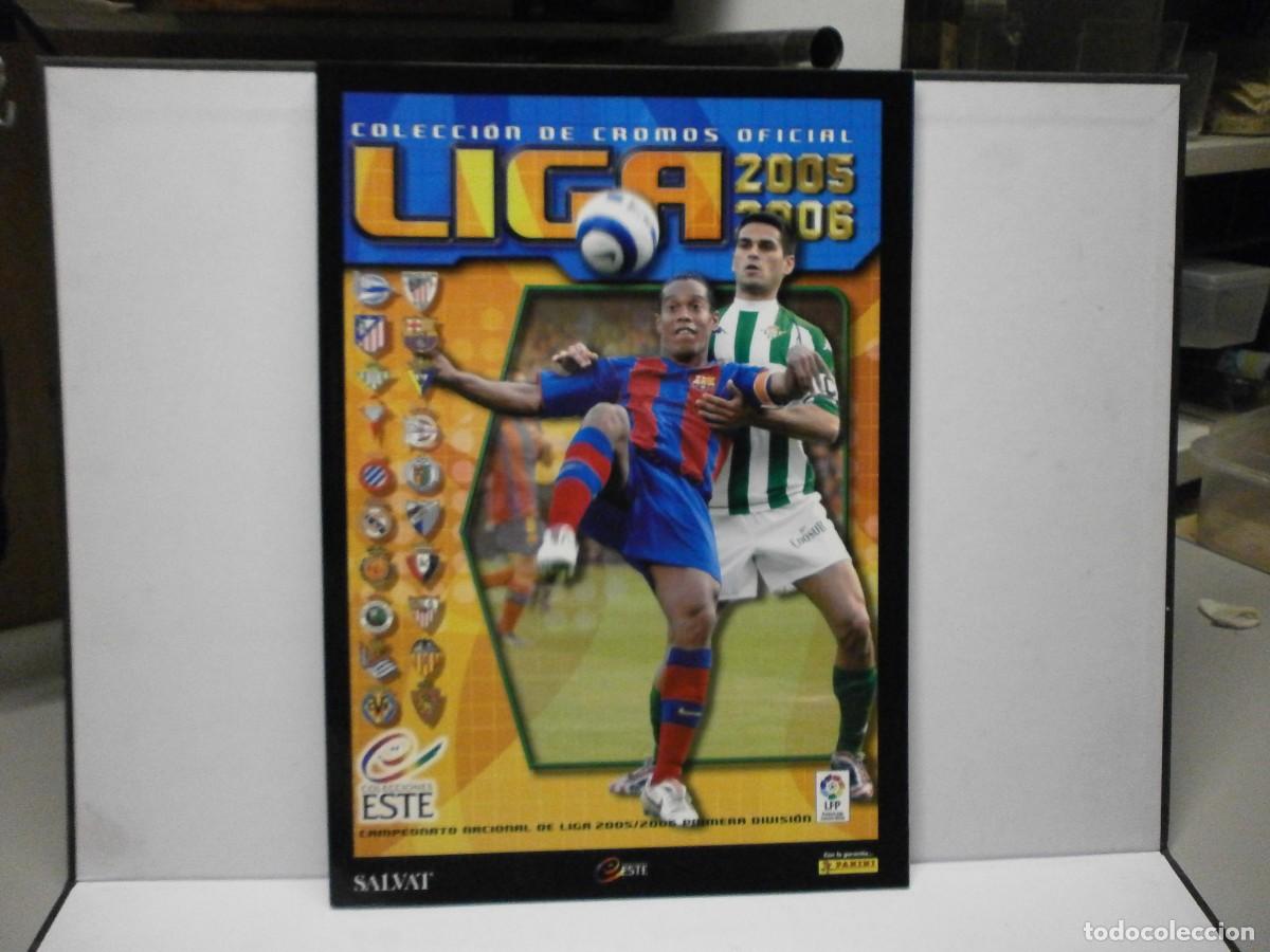 &Aacute;lbum de f&uacute;tbol completo: album completo ediciones este liga 2005 2006 salvat facsimil buen estado