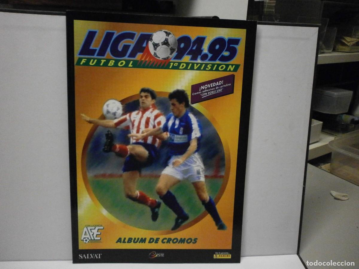 &Aacute;lbum de f&uacute;tbol completo: album completo ediciones este liga 94 95 salvat facsimil buen estado