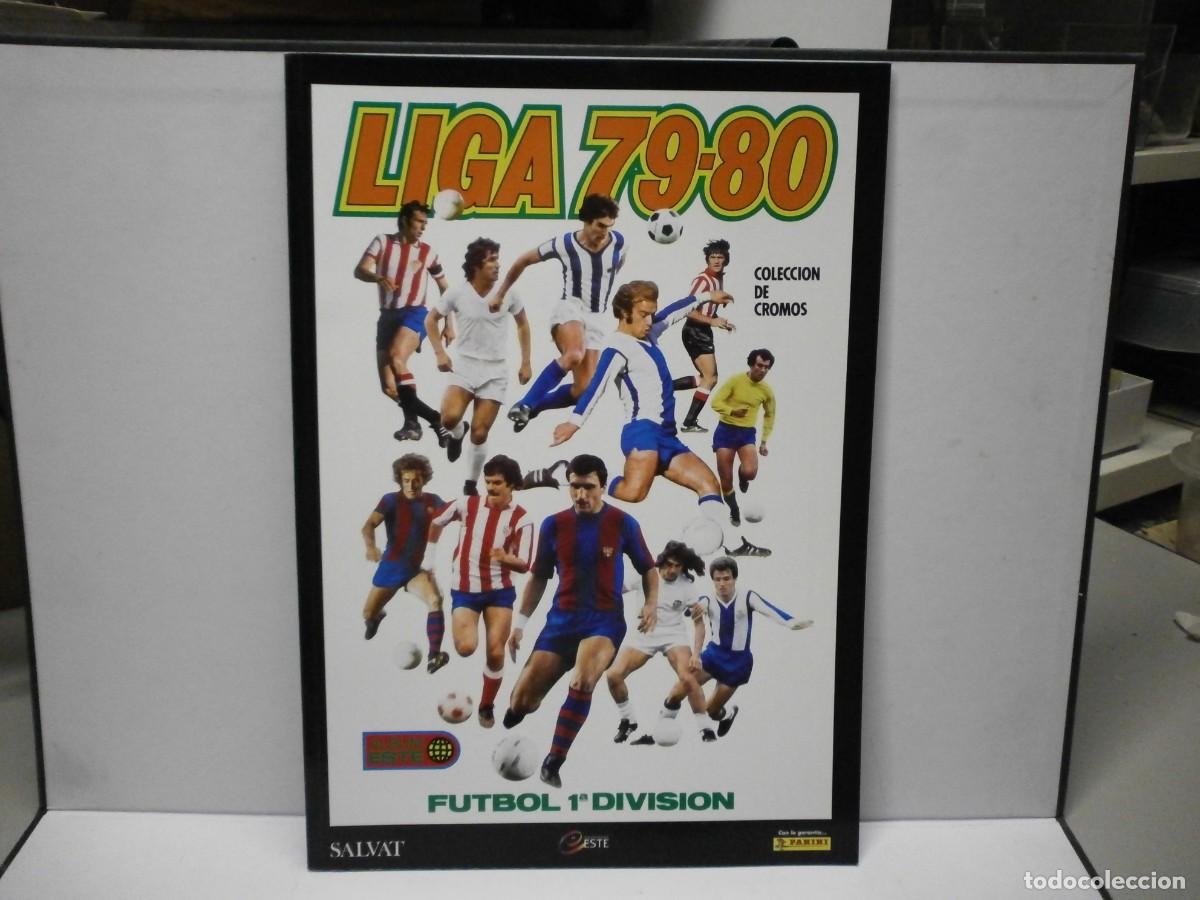 &Aacute;lbum de f&uacute;tbol completo: album completo ediciones este liga 79 80 salvat facsimil buen estado