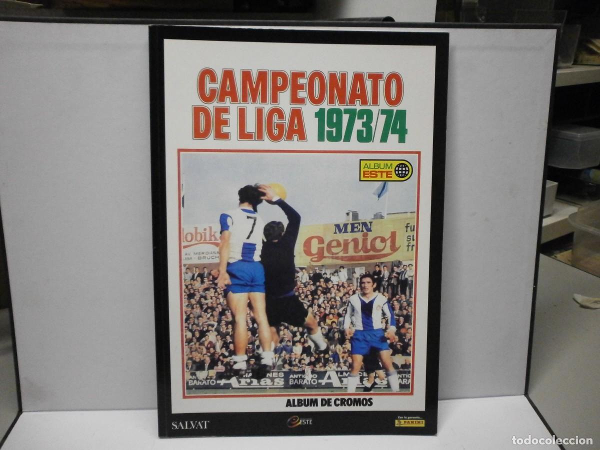 &Aacute;lbum de f&uacute;tbol completo: album completo ediciones este liga 1973 74 salvat facsimil buen estado
