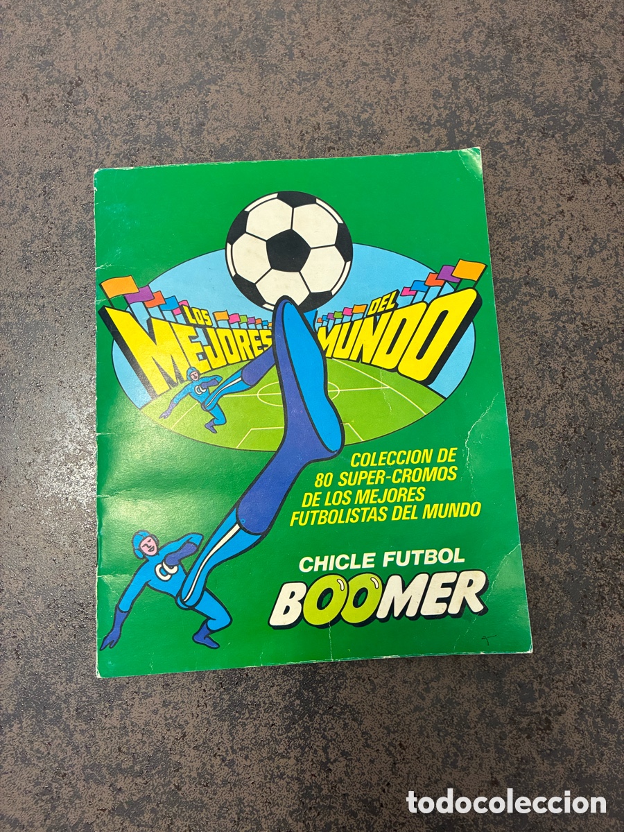 &Aacute;lbum de f&uacute;tbol completo: &Aacute;lbum Boomer los mejores del mundo